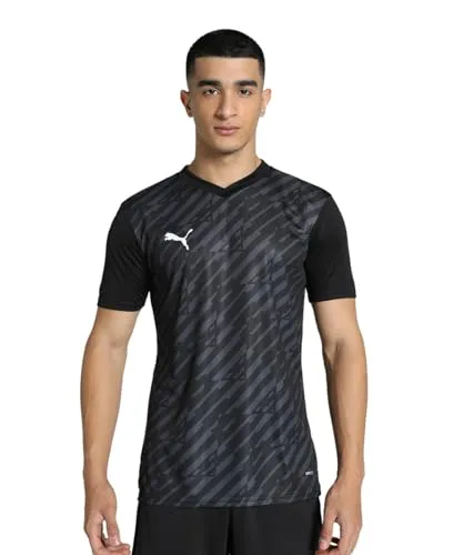 Puma Team Ultimate Trikot Kurzarm Herren - Schwarz - Trikots für Herren, ideal für Sportaktivitäten mit feuchtigkeitsableitender DryCELL-Technologie für maximalen Komfort und Bewegungsfreiheit.
