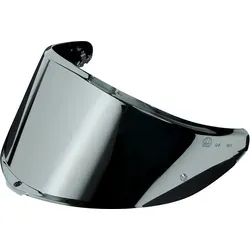 AGV VISOR GT5-1 MPLK IRIDIUM SILVER 2FPL - Motorrad-Headsets: Hochwertiger Visier für AGV Helme mit iridium-silberner Beschichtung für optimalen UV-Schutz und stylisches Design.