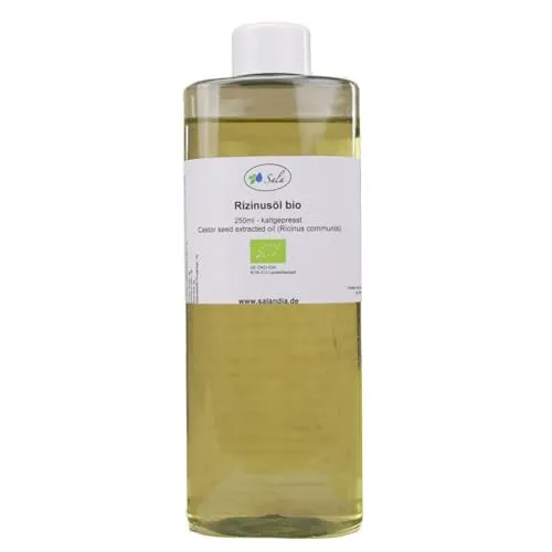 Sala Rizinusöl kaltgepresst BIO 2 x 250 ml PET-Flasche (500 ml)