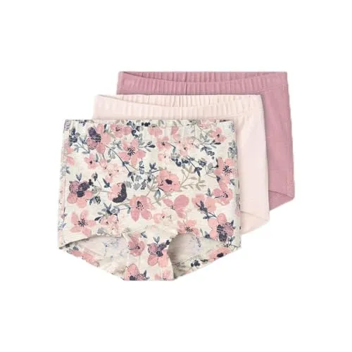 NAME IT Mädchen Nmftights 3p Nostalgia Flower Noos, Nostalgia Rose, 104