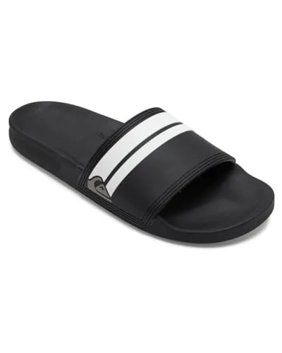 Quiksilver Herren Rivi Slide Peeptoe Sandalen - Wanderschuhe mit wasserfreundlichem TPR-Obermaterial und ultraweichem Hydrobound-Fußbett für maximalen Komfort und Rutschfestigkeit.