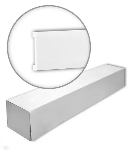 Profhome Zierleiste 651363 - 13er Set Wand- und Friesleisten - Leisten-Set aus extrudiertem Polystyrol (XPS), leicht und formstabil, ideal für Innen- und Außenbereiche, Gesamtlänge 26 m, modernes Design für stilvolle Akzente.