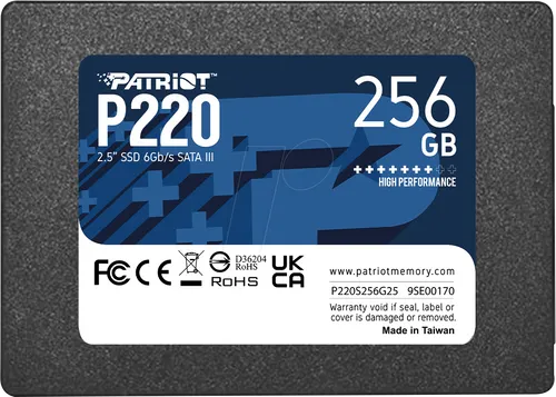 P220S256G25 - Patriot P220 2,5'' SSD, 256 GB