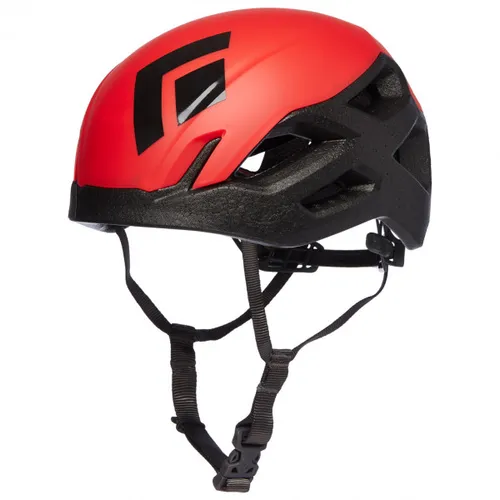 Black Diamond Vision Kletterhelm - Rot - S/M - Kletterhelm für optimale Sicherheit und Komfort, leicht und gut belüftet, ideal für Kletterer und Bergsteiger.