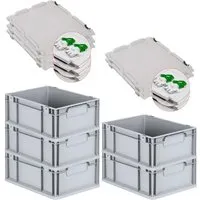 PROREGAL SuperSparSet 5x Eurobox NextGen Economy von Proregal