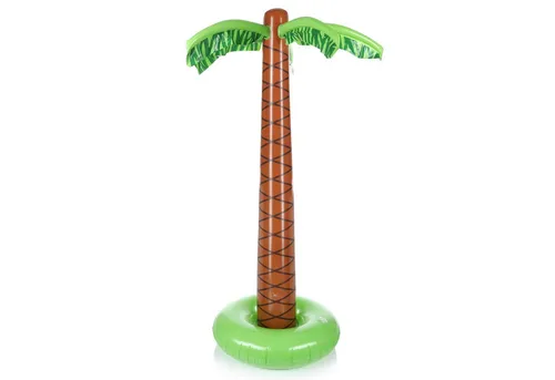 FunX Aufblasbares Partyzubehör Aufblasbare Palme XXL 180 cm, Sommer Party Zubehör für Beach-Partys