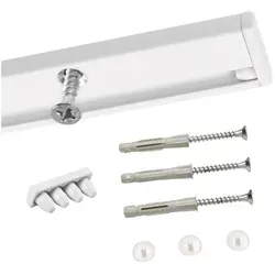 Deco-Raum Gardinenschiene Minimal, 1-läufig, Wunschmaßlänge