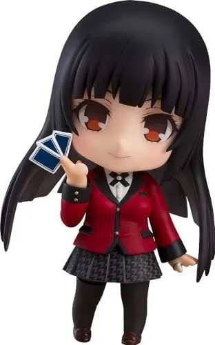 Good Smile Company - Kakegurui Yumeko Jabami Nendoroid Action Figure - Actionfigur aus der Anime-Serie Kakegurui, 10 cm groß, detailreich und ideal für Sammler und Fans von Nendoroid-Figuren.