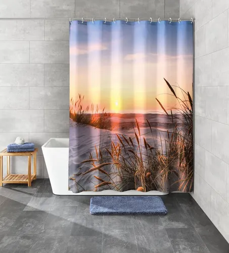 Kleine Wolke Duschvorhang Juist 180 x 200 cm – Bunt und Pflegeleicht - Der Kleine Wolke Duschvorhang Juist 180 x 200 cm aus strapazierfähigem Polyester bringt Farbe in Ihr Bad und ist pflegeleicht. Ideal für eine fröhliche Badeatmosphäre.