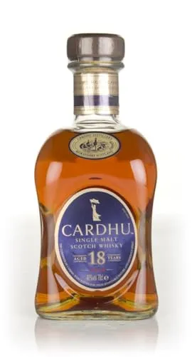 Cardhu 18 Jahre - Speyside Single Malt Scotch Whisky - Whisky: Entdecken Sie den reifen Cardhu 18 Jahre mit seinem komplexen Aromenspiel und einem atemberaubenden Bouquet, ideal für Kenner.