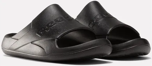 Reebok CLEAN SLIDE Badesandale schwarz 43 EU - Wanderschuhe in sportlichem Design, ideal für Freizeit und Erholung, mit leicht profiliertem Gummiprofil für optimalen Halt.