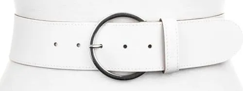 Tamaris Ledergürtel Essential Classics (1-St) - Gürtel aus weichem Rindleder, 50 mm breit, mit eleganter Steppung und schlichter Dornschließe - die perfekte modische Ergänzung für Freizeit-Outfits.