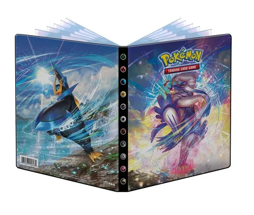 Pokemon Sammelalbum Kampfstile 4 Pocket Album Ultra Pro für für 80 + 2 XL Karten