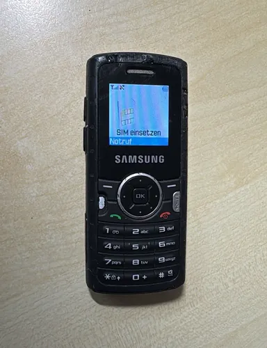 Samsung SGH M110 schwarz, volle Funktion, Händler, Garantie, Accu Neu, Gebraucht