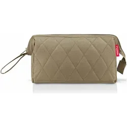 reisenthel travelcosmetic Kosmetikbeutel Rhombus Olive, 4 L von reisenthel