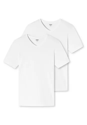 uncover by SCHIESSER Unterhemd 2er Pack Basic (Spar-Set, 2-St) Unterhemd / Shirt Kurzarm - Baumwolle