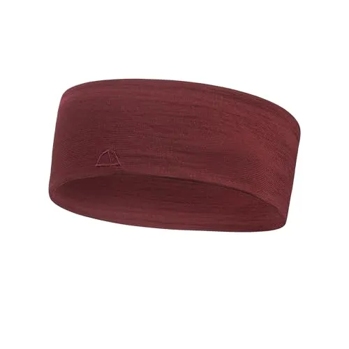 TOM FYFE Premium Merino Stirnband Unisex Burgundy/One Size – 100% Merinowolle für optimalen Tragekomfort - PFLEGELEICHT | Maschinenwaschbar bei 30 °C; ideal für Alltag und Sport. WEICHER TRAGEKOMFORT | Flauschige Nähte und hochwertige Merinowolle bieten ein angenehmes Gefühl. FUNKTIONAL | Schnelles Trocknen und Temperaturregulierung für jede Aktivität.