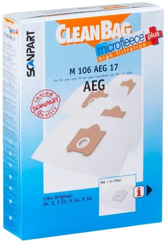 CleanBag M 106 AEG 17 Staubbeutel