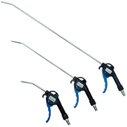 CCLIFE Druckluftgeräte-Set 3tlg Ausblaspistole Druckluftpistole Blaspistole Luftpistole, 3-tlg.
