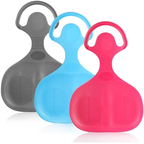 com-four® 3X Schneeflitzer zum Rodeln