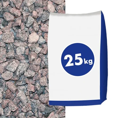 Granitsplitt Nordisch Rot 8-16mm 25kg Sack