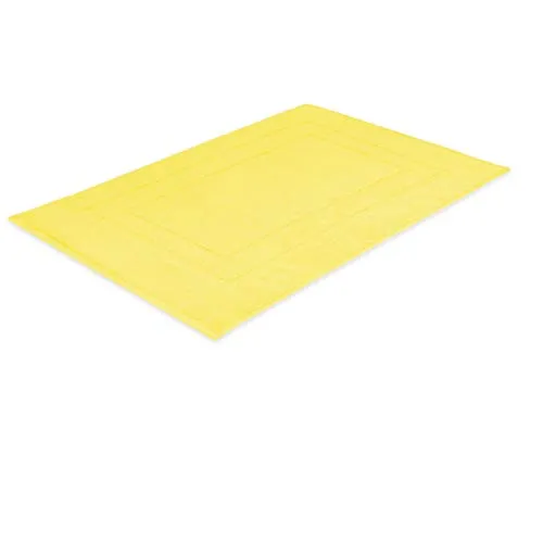 EXKLUSIV HEIMTEXTIL Frottier Handtücher Badvorleger 50 x 80 cm Gelb 700 g