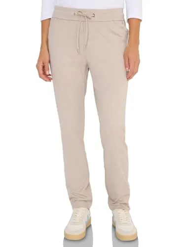 CECIL Chinohose TOS Style Tracey Travel - Chinohose für Damen im Casual Fit mit sportivem Gallonstreifen, elastischem Bund und praktischen Seitentaschen – ideal für entspannte Freizeitlooks.
