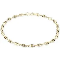 Valeria Armband 88300203 aus 375er Gelbgold - Elegantes Armschmuckstück aus 375er Gelbgold, das jedem Outfit einen Hauch von Luxus verleiht.