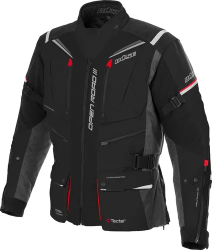 Büse Open Road 3 III Herren Motorrad Jacke 118 lang in schwarz von BÜSE