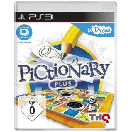 uDraw Pictionary Plus für Playstation 3 - Kreatives Spielvergnügen - PC- & Videospiele, interaktives Zeichenspiel für die ganze Familie, erfordert das uDraw Tablet für ein einzigartiges Spielerlebnis.
