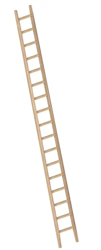 Layher 1036 Bau Holzanlegeleiter 17 Sprossen von Layher