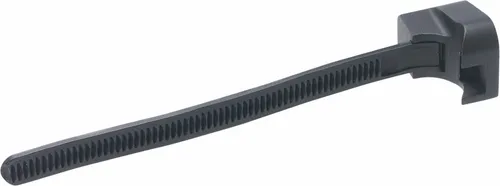 Trelock 8001404 Vario Laschen für Trelock-RS ZR 20 für Hinterbaustrebe13-22,5mm, schwarz (1 Set)