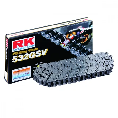 RK Kette 532GSV/110 offen mit Nietschloss für Kawasaki ZX-10 1000 B Tomcat