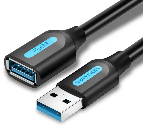 VENTION USB 3.0 Verlängerungskabel - 5 Gbps, extrem robust und ideal für schnelles Laden und Datensynchronisation
