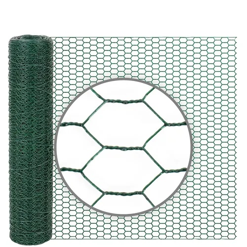 Sechseckgeflecht 10m 50cm Hasendraht Kaninchendraht Draht Zaun Volierendraht