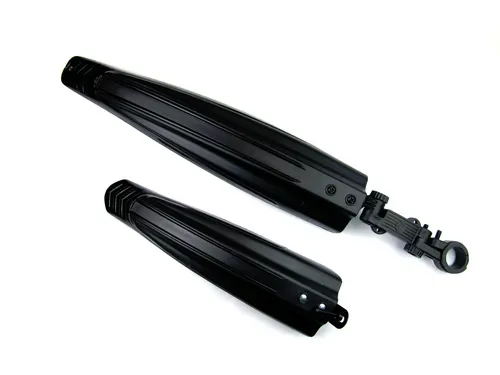 Fahrrad Schwarz Kotflügel Vorne & Hinten Schutzblech Kotflügelsatz Universal Top