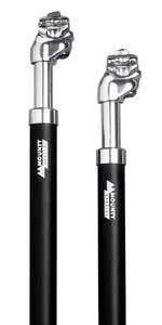 MOUNTY SUSPENSION-POST SATTELSTÜTZE 26,8 MM SCHWARZ/SILBER