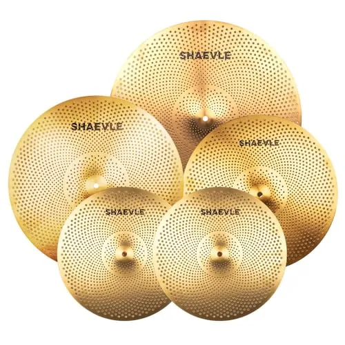 Cymbal Set mit geringer Lautstärke 14