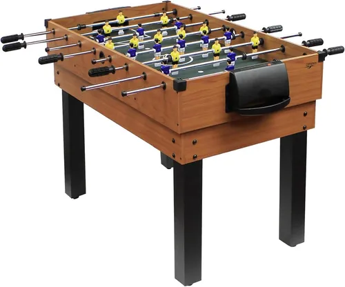 Carromco Unisex Jugend Multifunktionstischfussball Multigame Choice-XT 10-in-1 - 10 Spiele in einem Tisch, inklusive Billardkugeln, Queues und umfangreichem Zubehör
