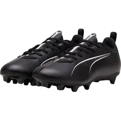 Puma Ultra 5 Play FG/AG Jr Fußballschuhe Schwarz EU 29 - Fußballschuhe für Kinder, mit innovativer SPEEDSYSTEM-Außensohle für maximale Energierückgabe und optimalen Komfort auf Rasen und Kunstrasen.