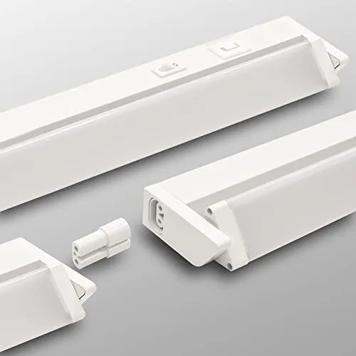 max K O M F O R T LED Unterbauleuchte schwenkbar CCT 4,5W Küchenlampe mit Schalter Farbwechsel warmweiß neutralweiß kaltweiß 36cm SERA-S