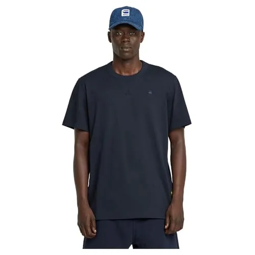 G-STAR T-Shirt Nifous blau M (48/50) - Herren-Shirt aus 100% Baumwolle, pflegeleicht und ideal für lässige Outfits. Der Rundhalsausschnitt und die reguläre Passform bieten optimalen Tragekomfort.