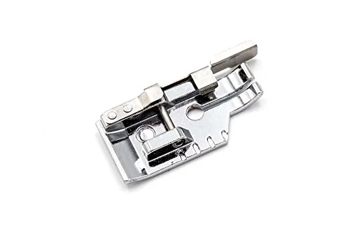 vhbw Patchworkfuß mit Führung 1/4inch/ Zoll (6mm) kompatibel mit Nähmaschinen mit 5mm Stichbreite