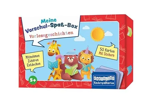 Meine Vorschul-Spaß-Box: Vorlesegeschichten: Mitnehmen, zuhören, entdecken (KARTOLINO Kinderspaßkarten: Meine Vorschul-Spaß-Box)