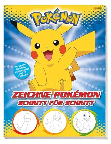 Pokémon: Zeichne Pokémon Schritt für Schritt: Mit Schritt-für-Schritt-Anleitungen für über 70 Pokémon!