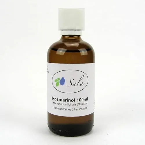 Sala Rosmarinöl Cineol ätherisches Öl naturrein 100 ml Glasflasche