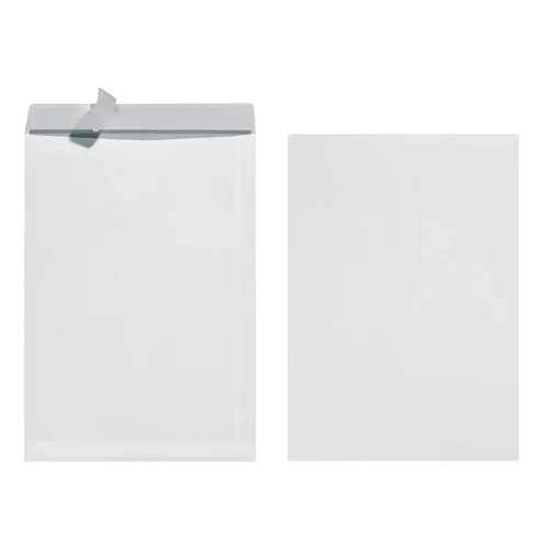 herlitz Versandtasche DIN B4 ohne Fenster haftklebend weiß 10 Versandtaschen