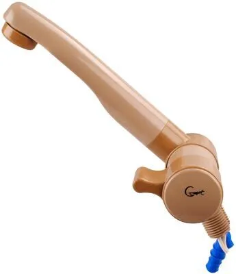 Comet London Wasserhahn, Ø22mm, Tülle, Mikroschalter, smoky/creme