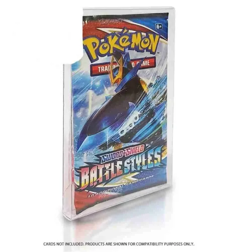 PET Gehäuse für Booster Pack, Magic, Yu-Gi-Oh, Pokemon, One Piece, Sport Cards