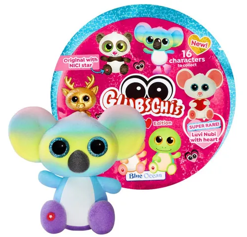 Blue Ocean Glubschis Sammelfigur Koko-Rainbow - Herz Serie 2 - Entdecken Sie die Glubschis Herz Serie 2 mit der seltenen Figur Koko-Rainbow! Jede Figur begeistert mit Glitzeraugen und ist ideal zum Sammeln. Holen Sie sich die bunte Vielfalt der Glubschis!